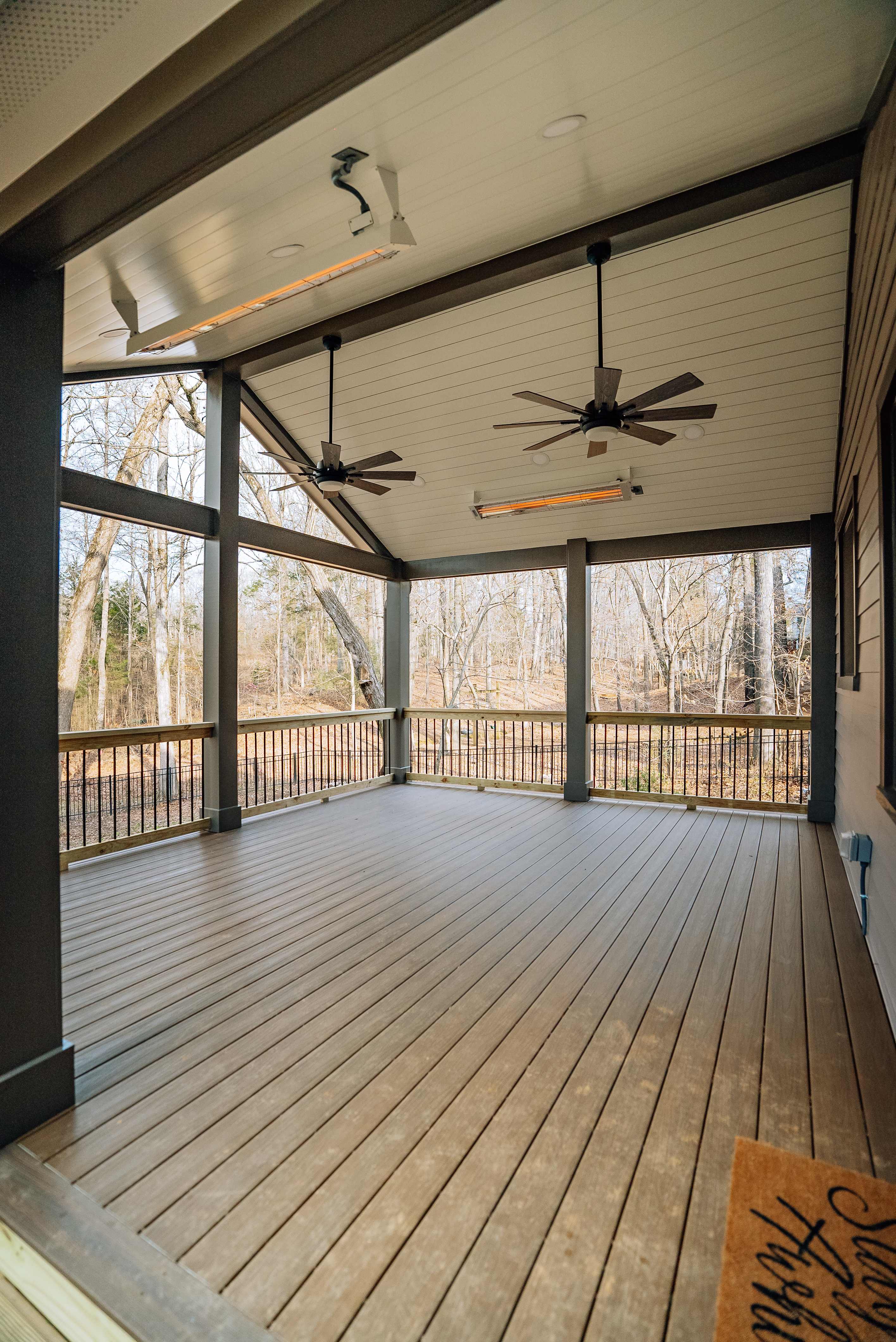 Spacious Screened-In Porch