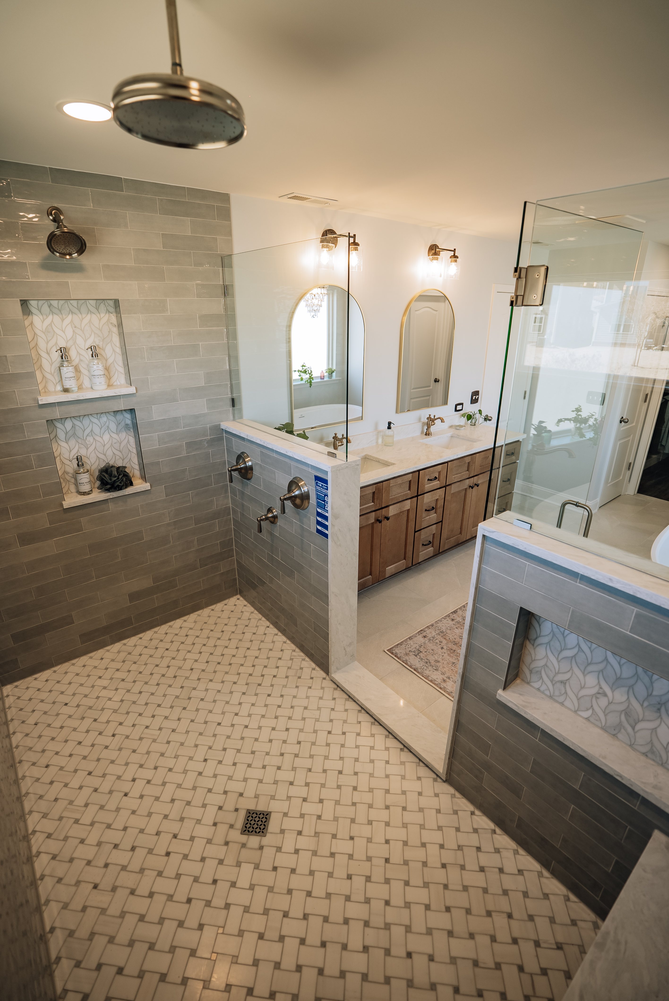 Elegant Double Vanity Master Bath
