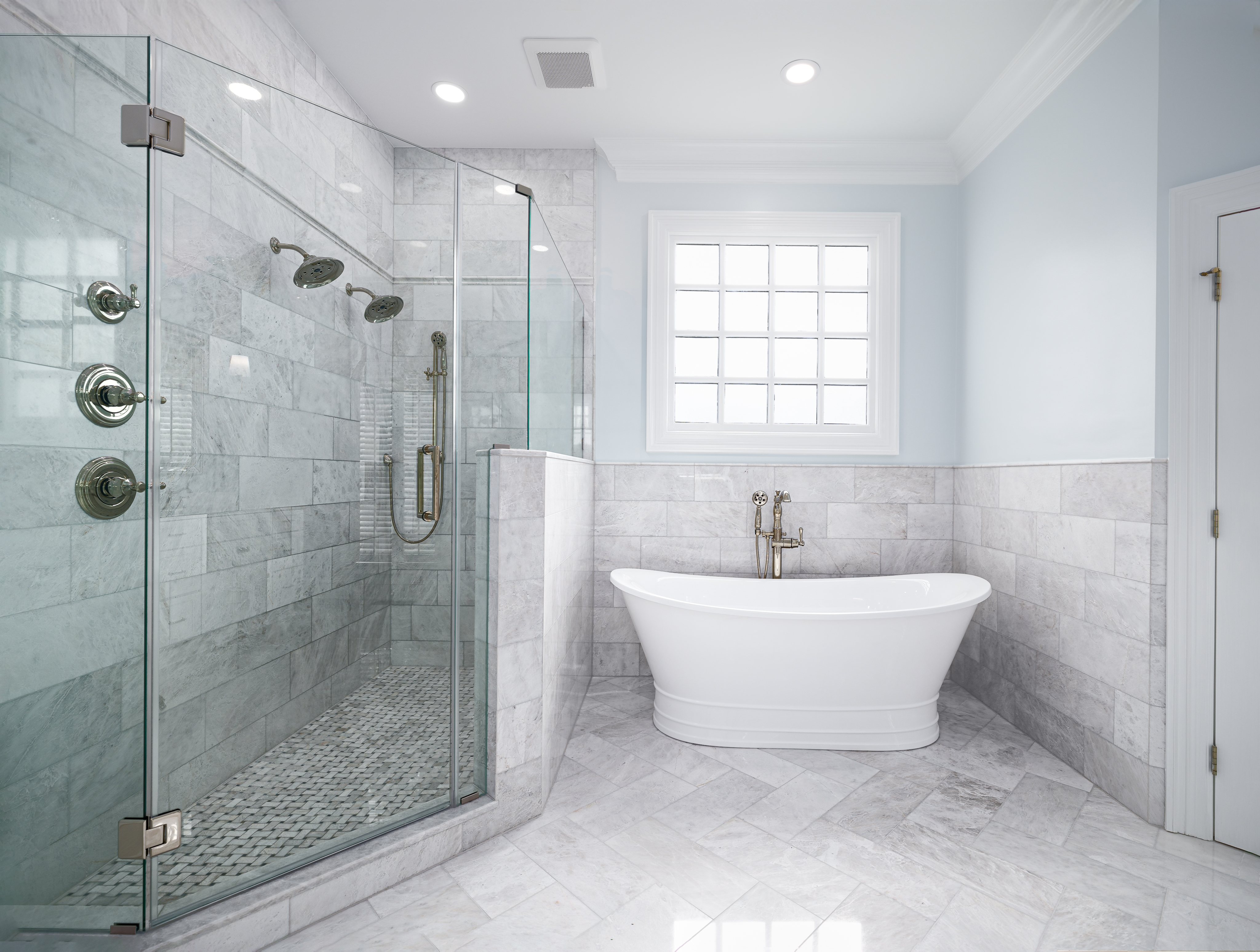 Marble Master Bathroom Suite