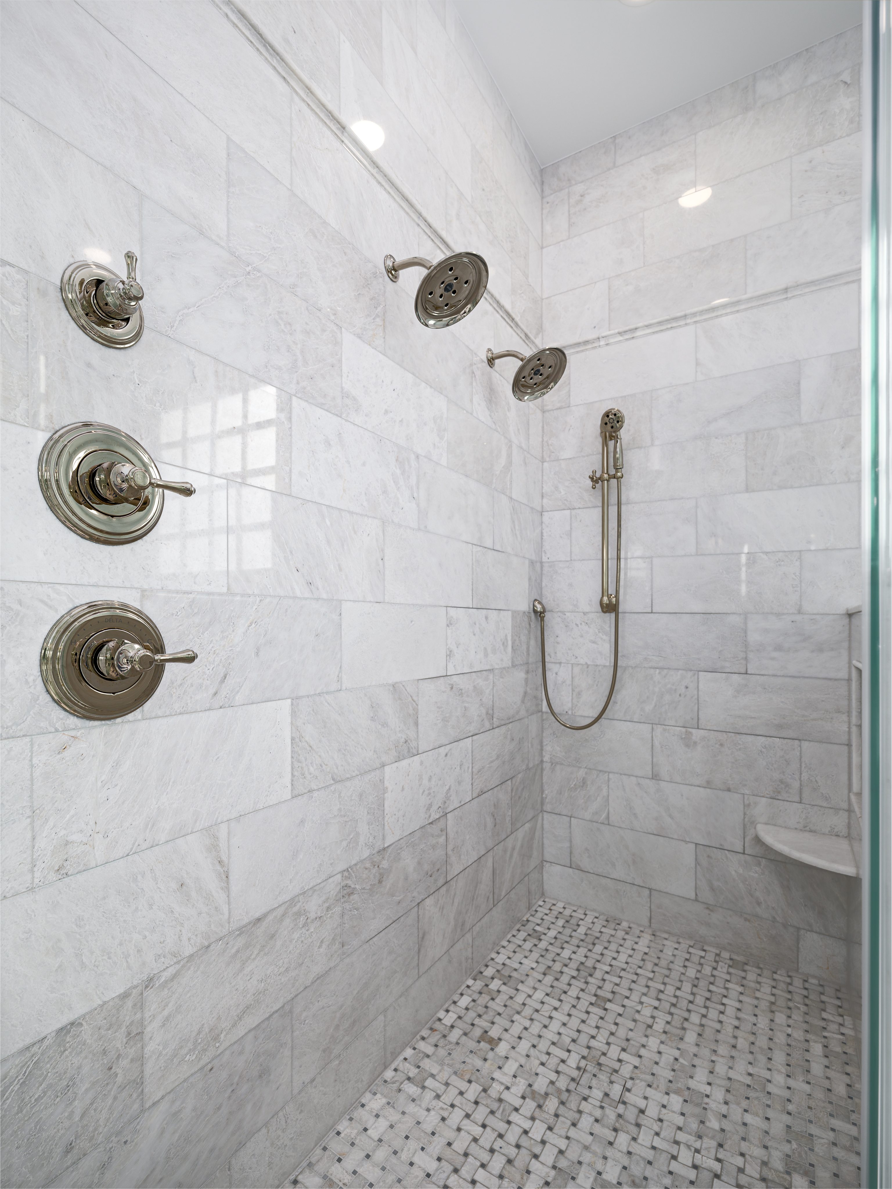 Polished Nickel Shower Fixtures